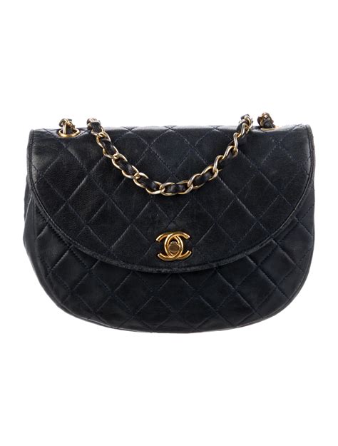 chanel crescent flap bag|Chanel flap bag price euro.